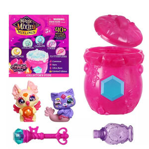 Magic Mixies Mixlings Fizz & Reveal 2 Pack Cauldron The Crystal Woods  NWT